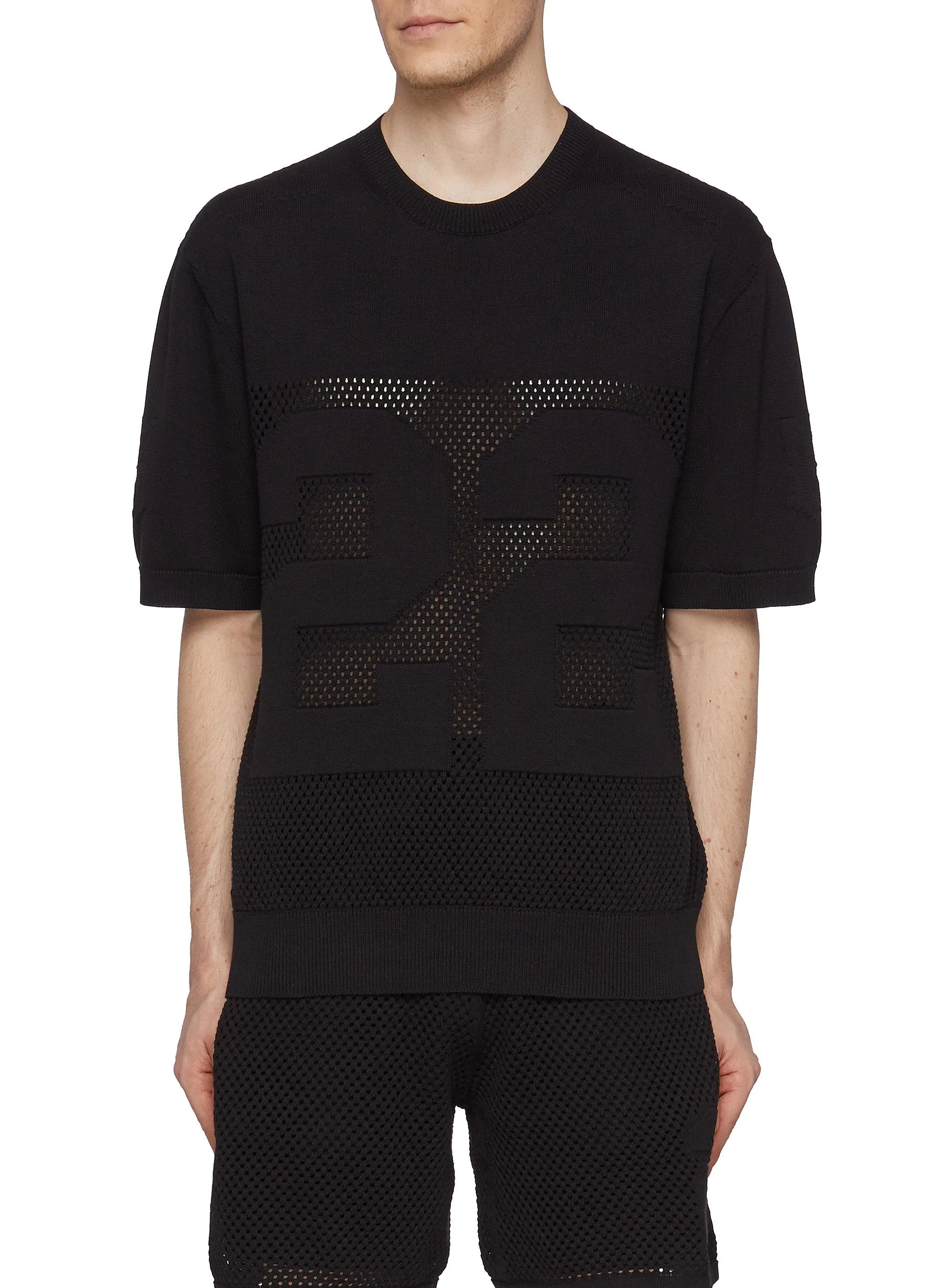 -----------AMIRI  ---- ------------ ----22 Mesh Cotton T-Shirt --