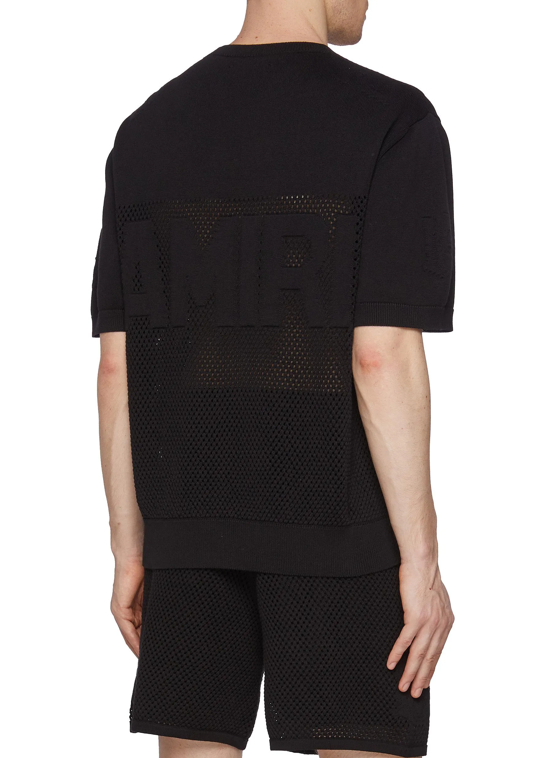 -----------AMIRI  ---- ------------ ----22 Mesh Cotton T-Shirt --