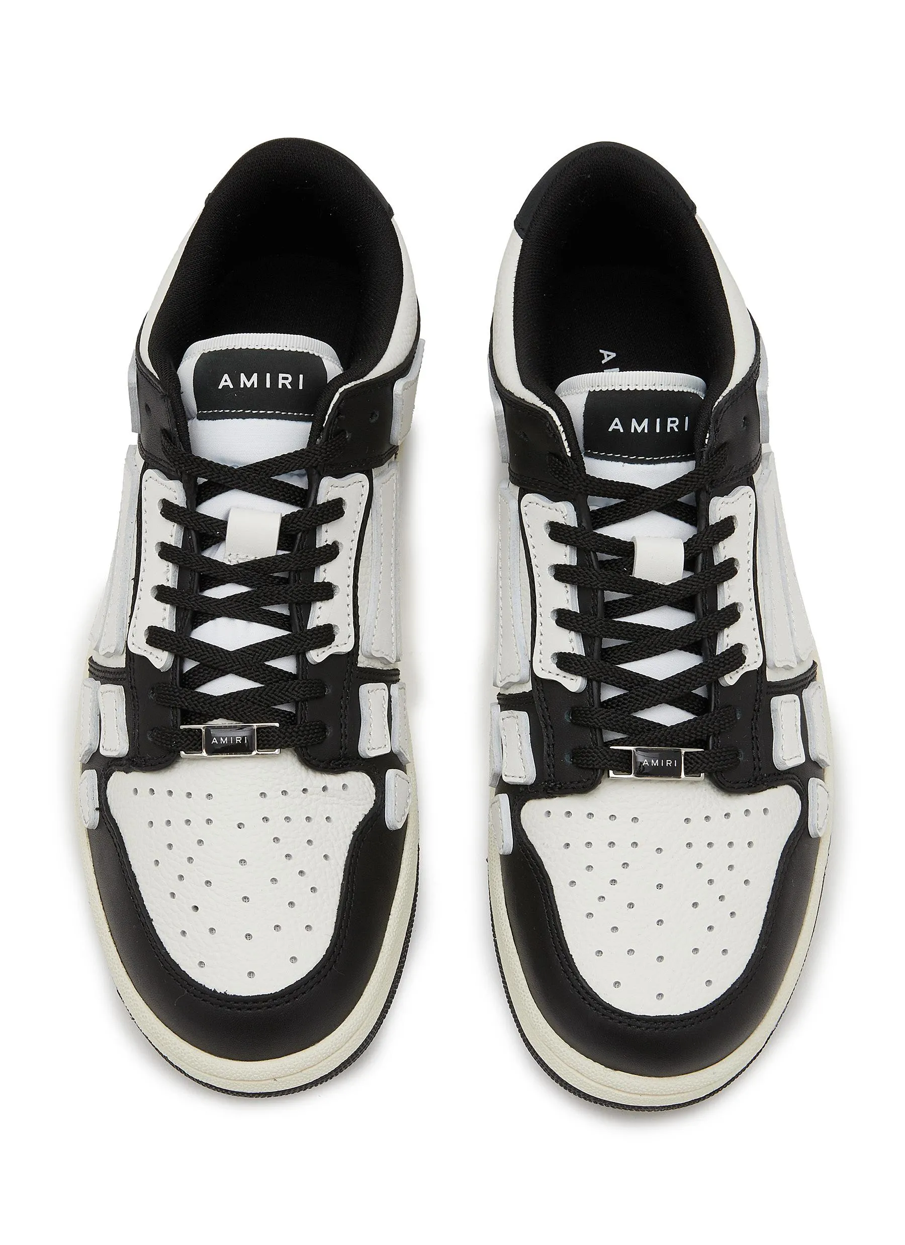 -----------AMIRI  ---- ------------ ----Skeltop Low Leather Sneakers --