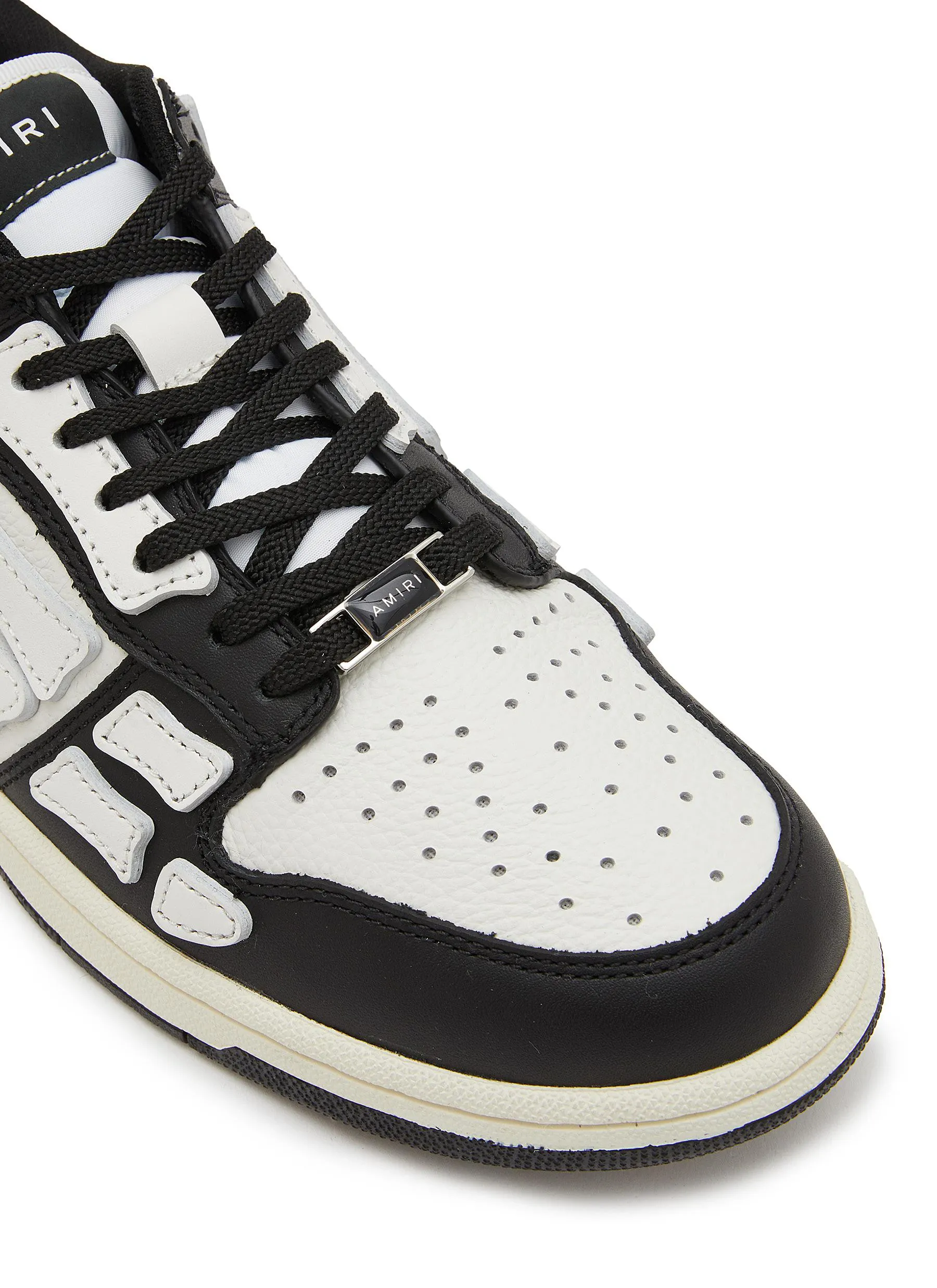 -----------AMIRI  ---- ------------ ----Skeltop Low Leather Sneakers --