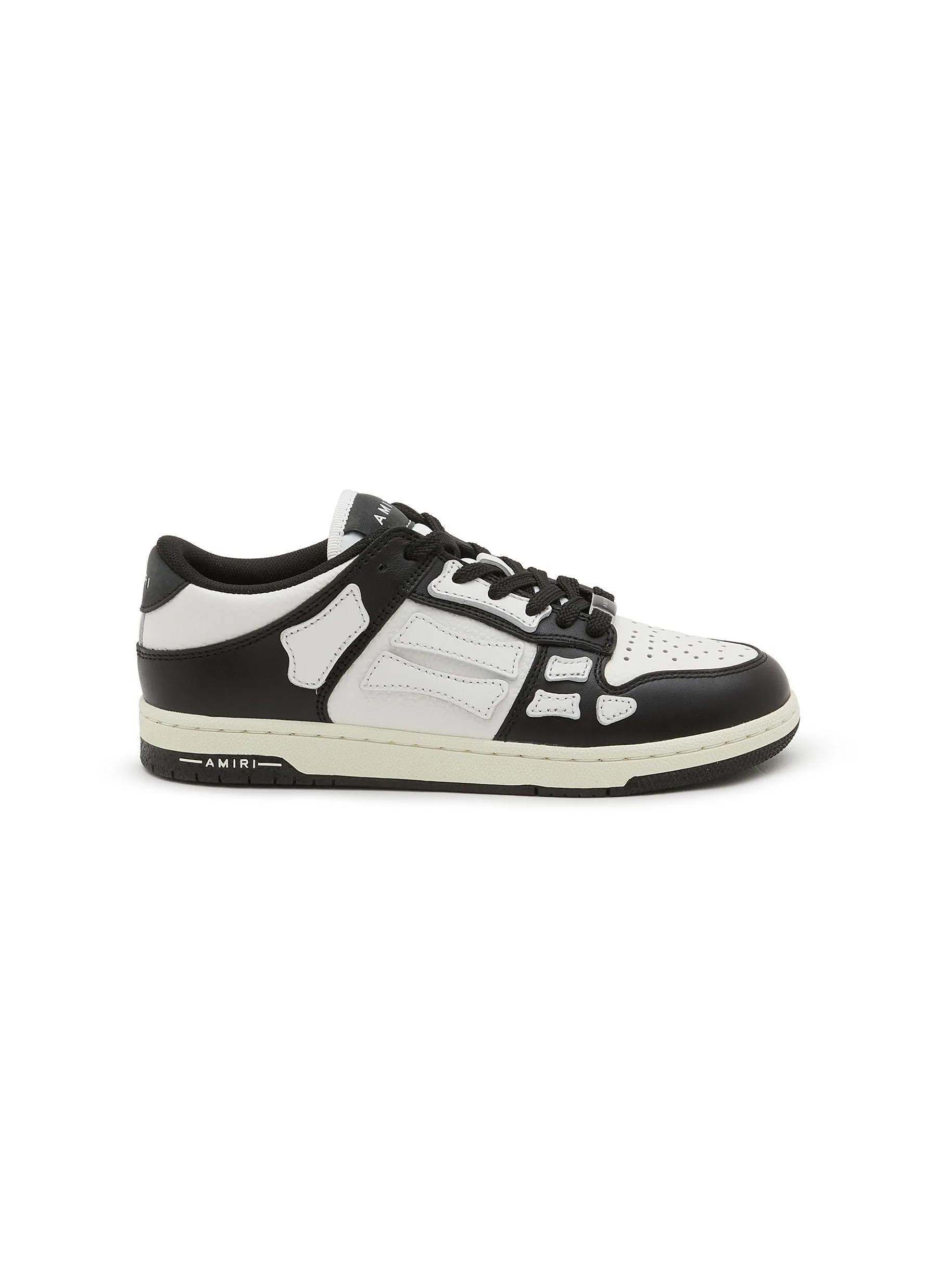 -----------AMIRI ---- ------------ ----Skeltop Low Top Leather Kids Sneakers --