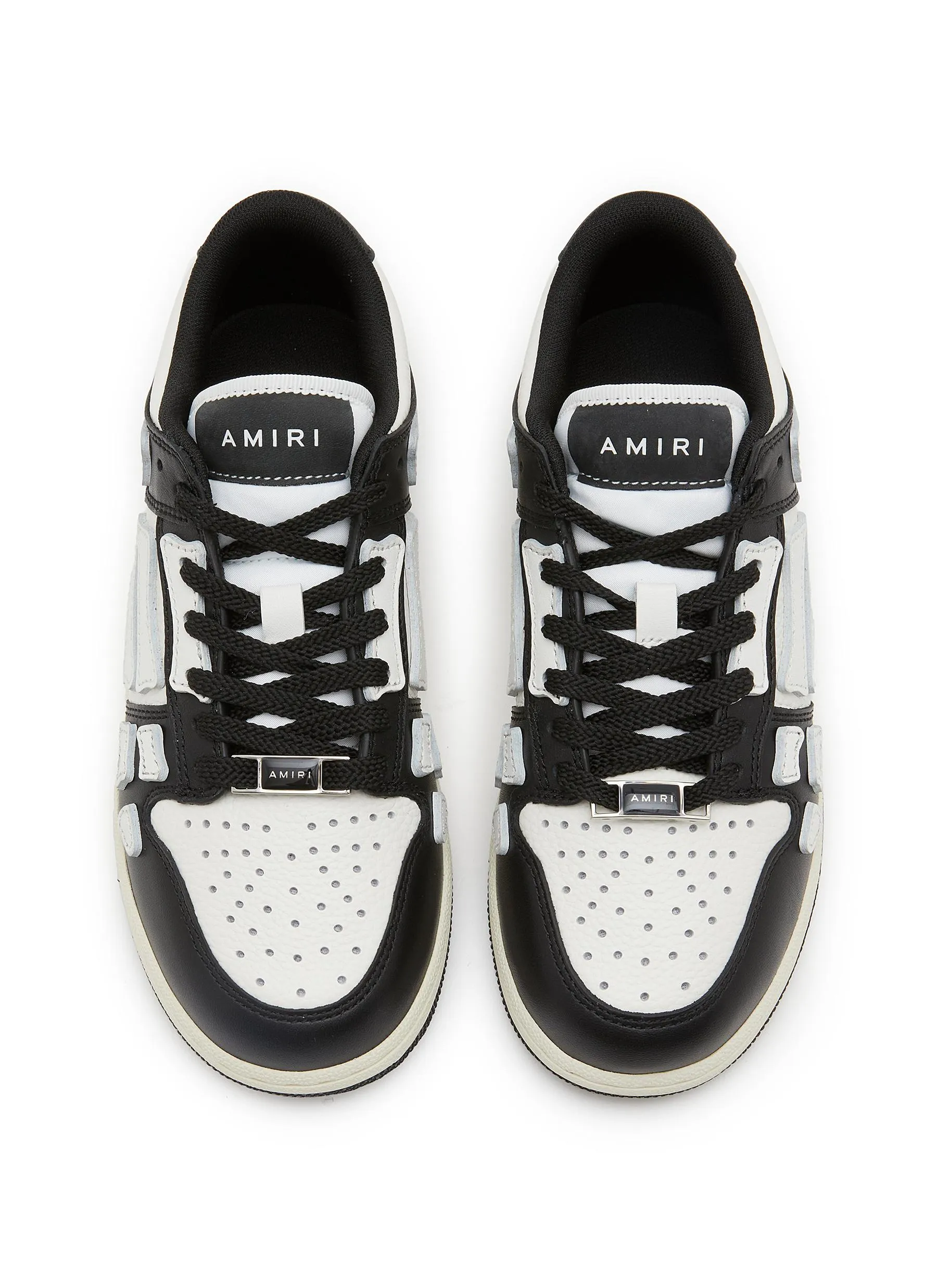 -----------AMIRI ---- ------------ ----Skeltop Low Top Leather Kids Sneakers --