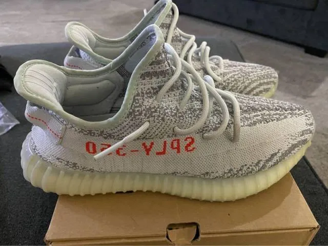 Adidas Yeezy 350  Boost "Blue Tint" - Size 10.5