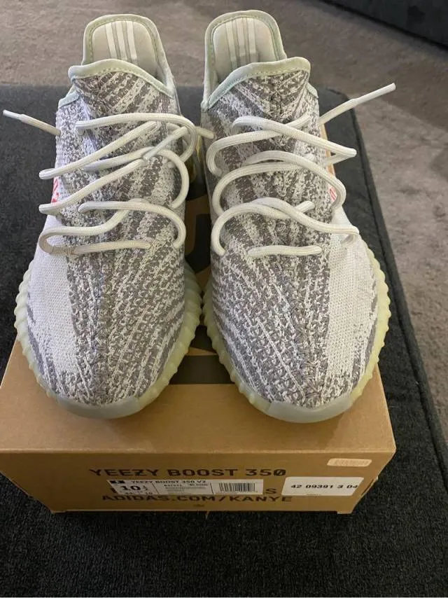 Adidas Yeezy 350  Boost "Blue Tint" - Size 10.5