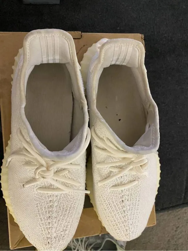 Adidas Yeezy 350 Boost "Triple White" -Size 10.5