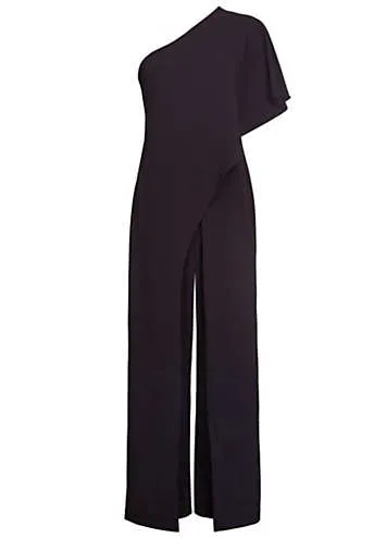 Adrianna Papell One Shoulder Jumpsuit | Kaleidoscope