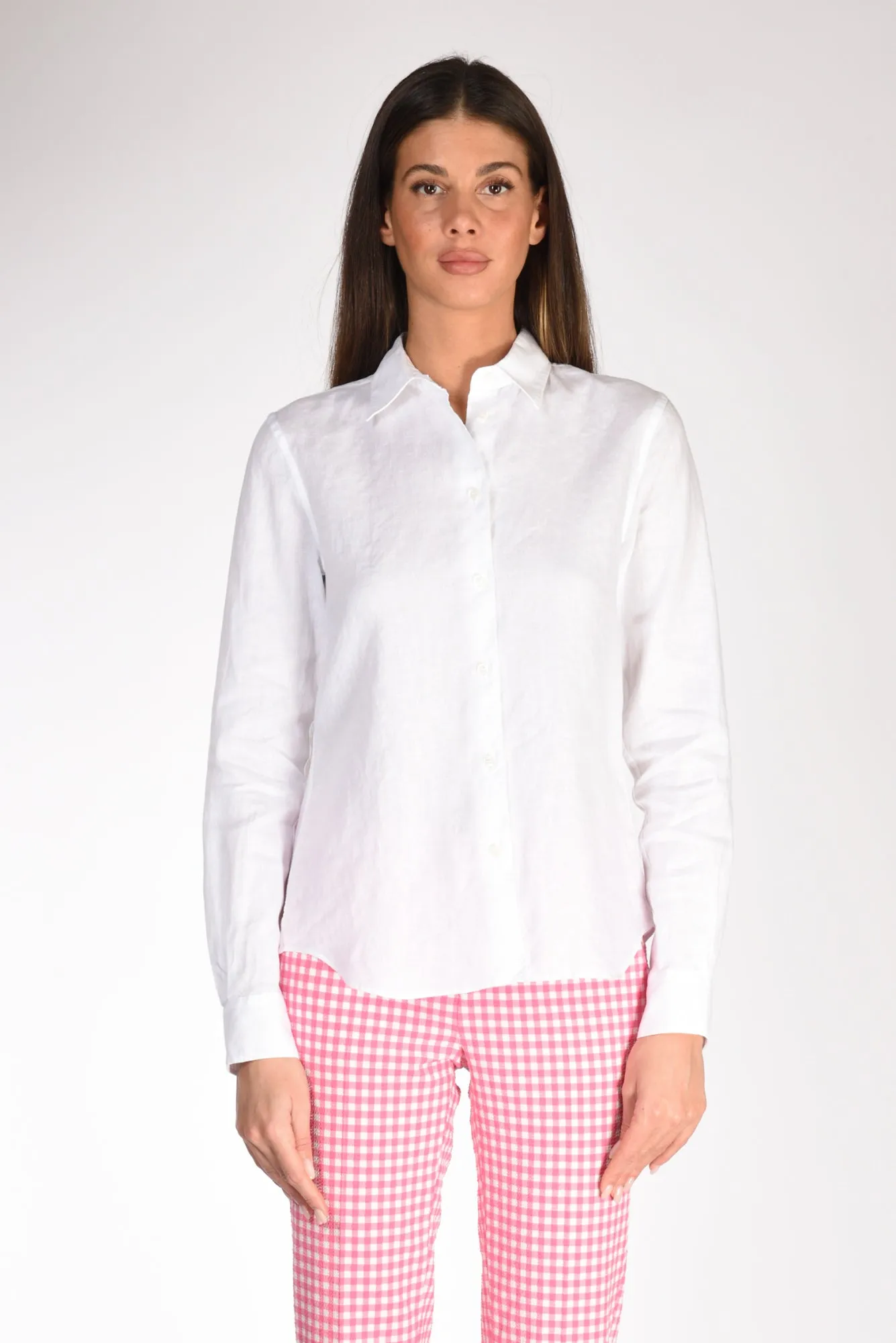 Aspesi Camicia Colletto Bianco Donna