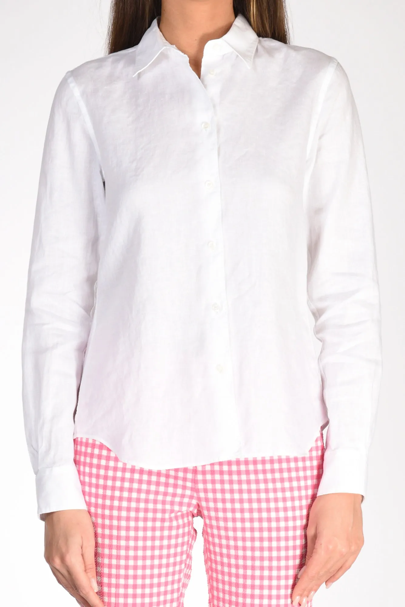 Aspesi Camicia Colletto Bianco Donna