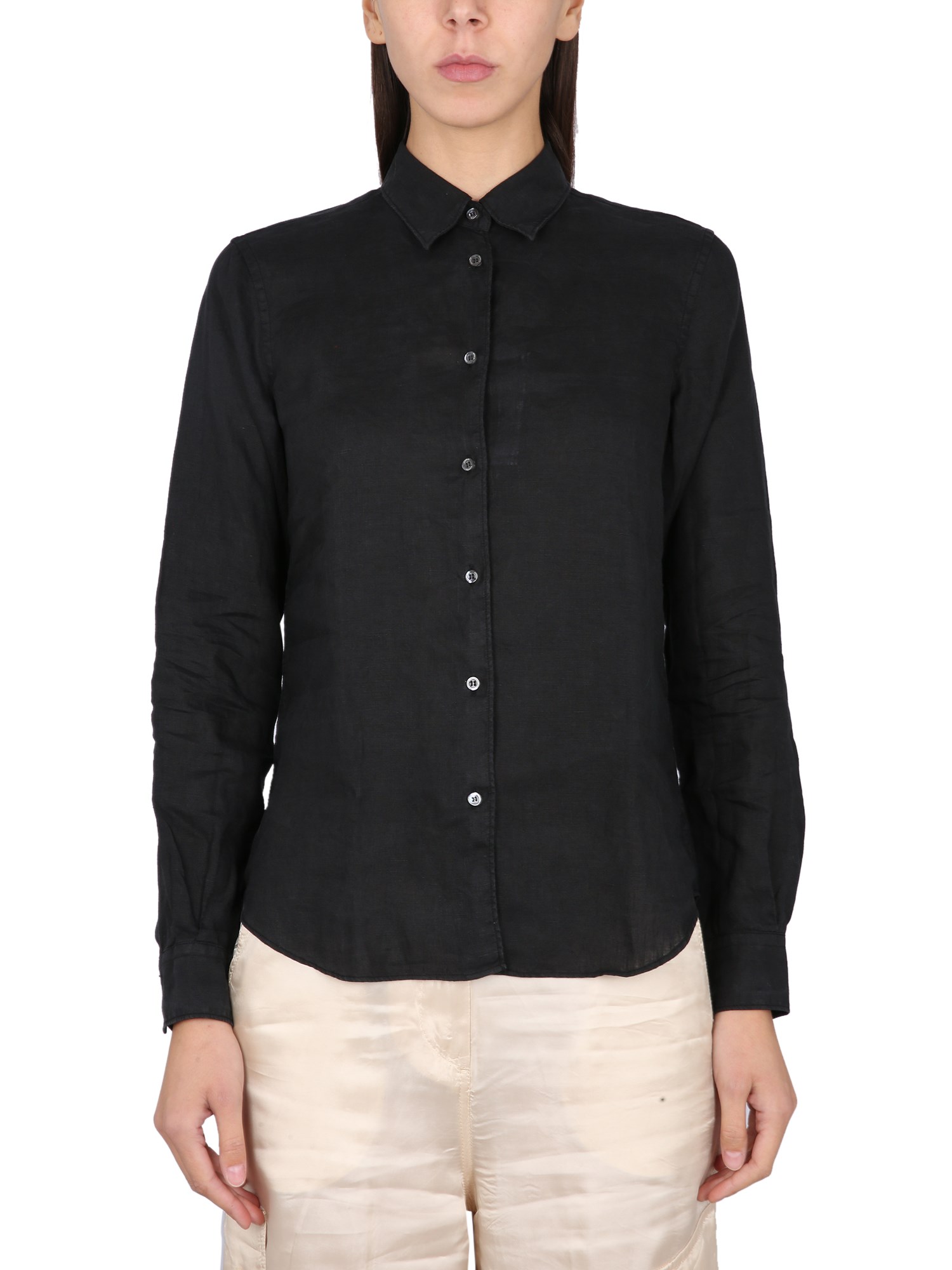 ASPESI    CLASSIC COTTON POPLIN SHIRT