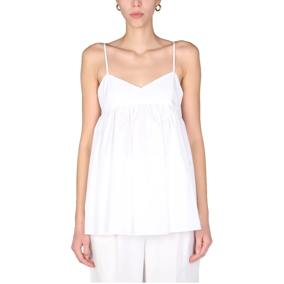 ASPESI  |Cotton Elegant Style Tanks & Camisoles