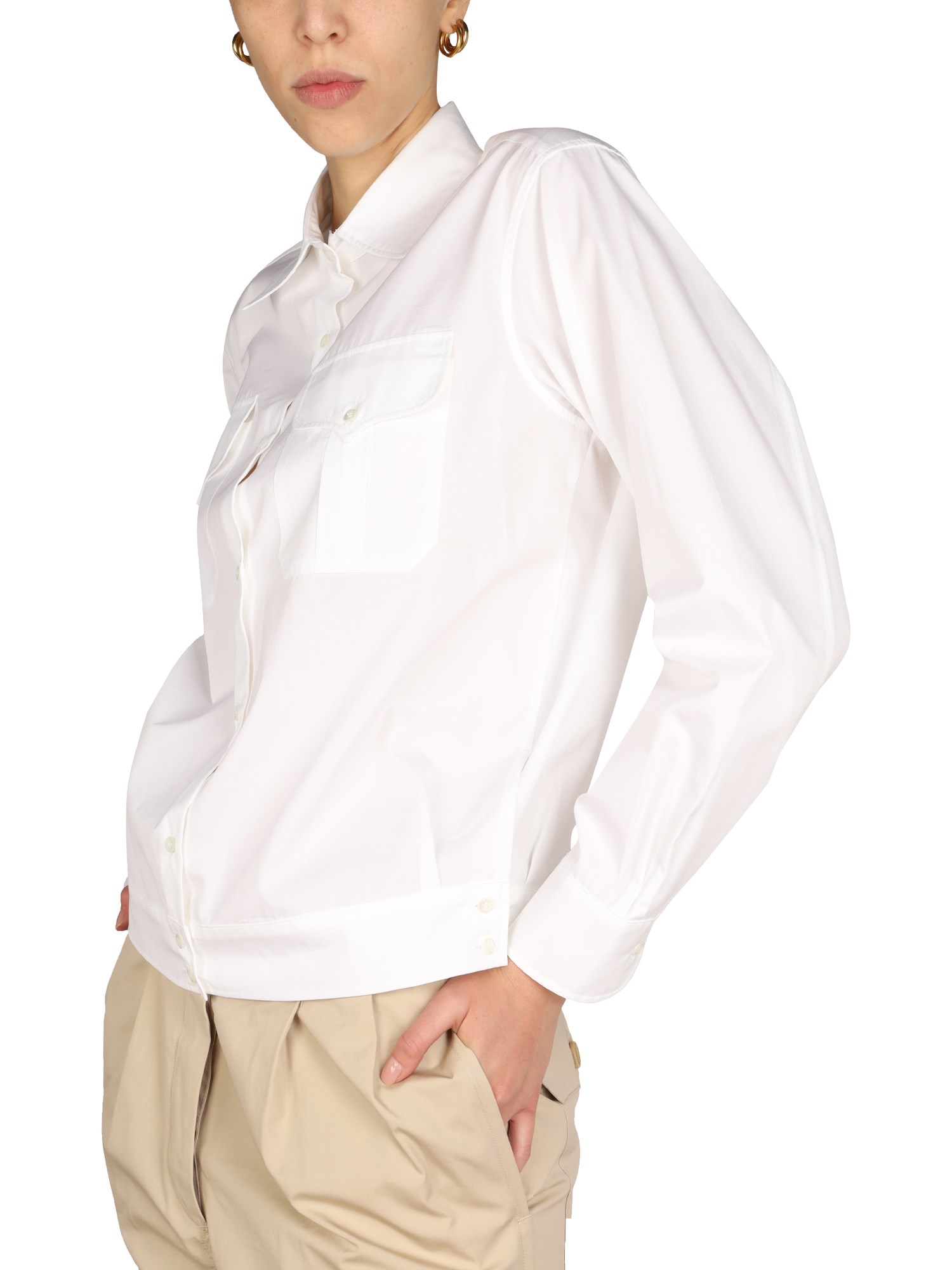 ASPESI    COTTON POPLIN SHIRT