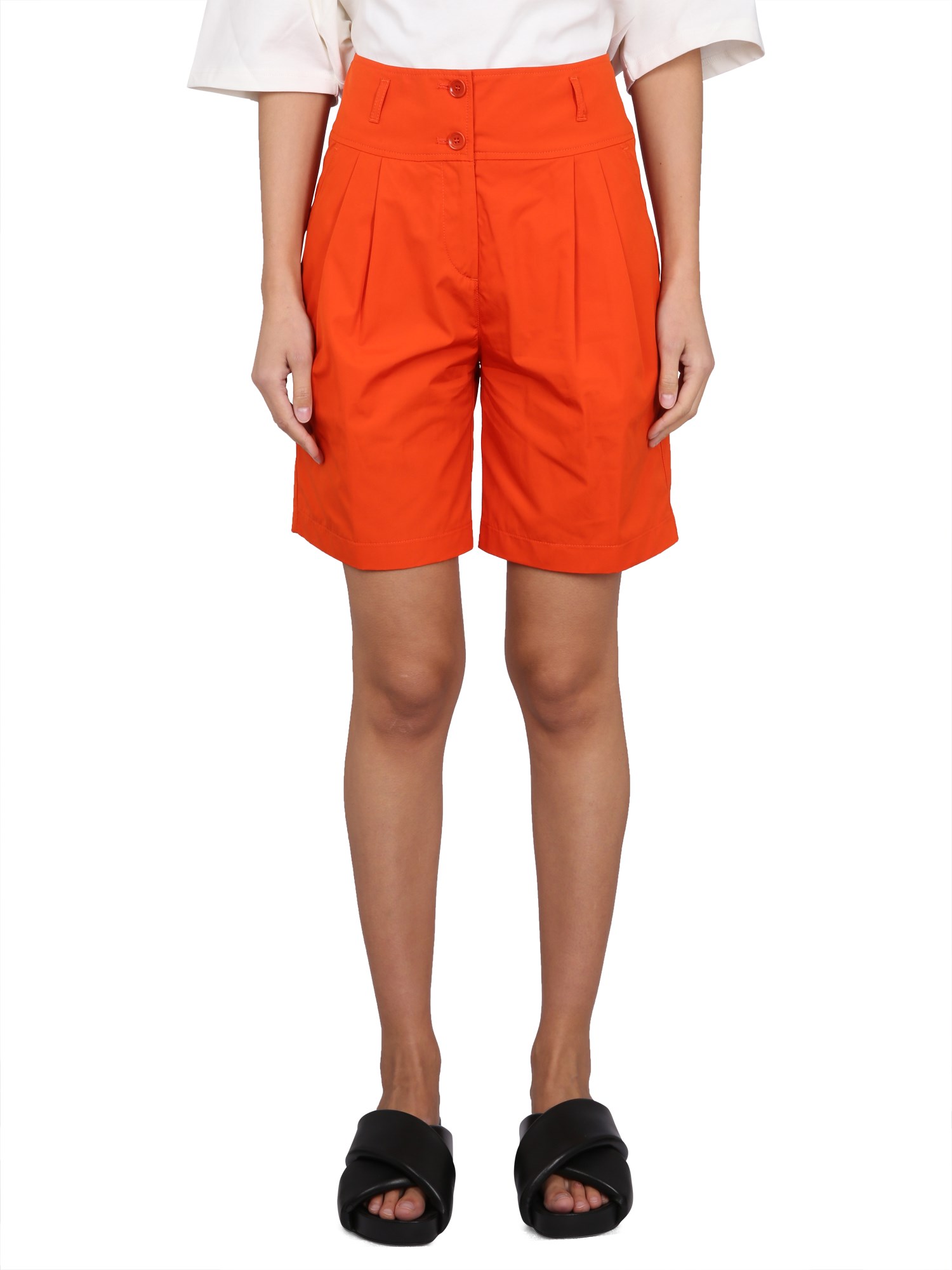 ASPESI    COTTON POPLIN SHORTS