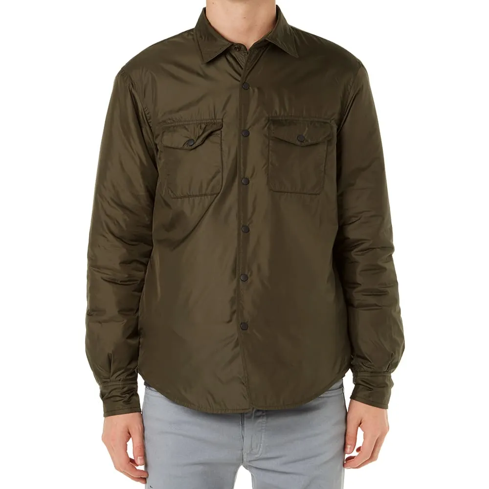 Aspesi Double Pocket OvershirtMilitary Green