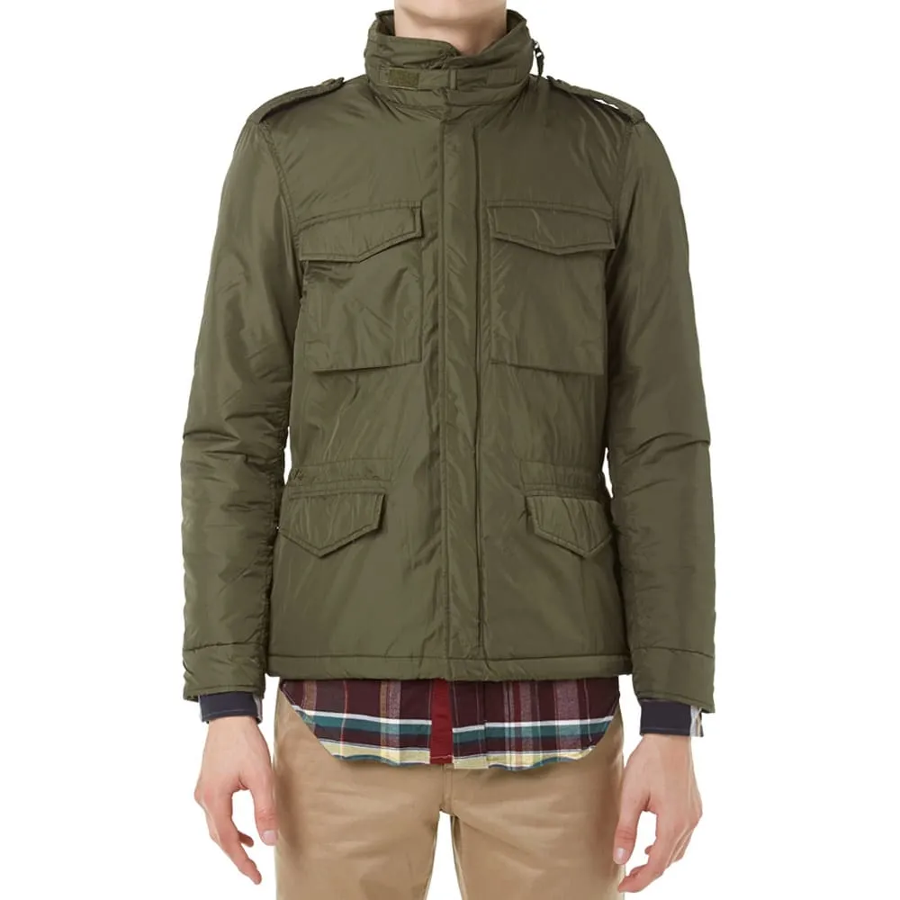 Aspesi Minifield Thermore Vento Field JacketMilitary Green