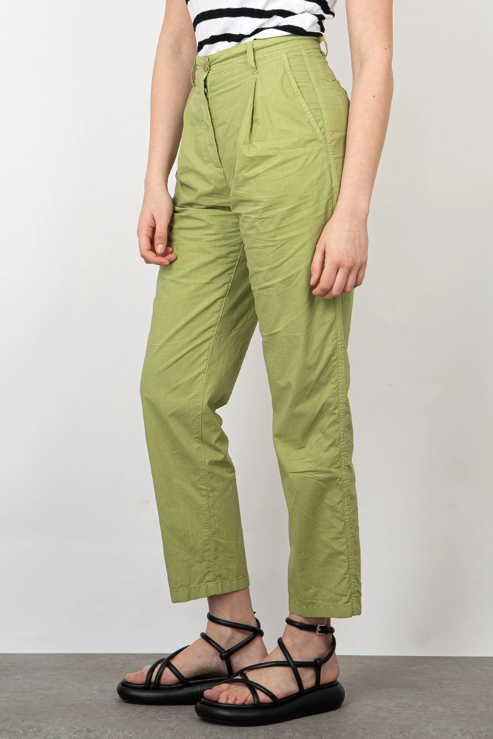 Aspesi Pantalone Chino Cotone Verde