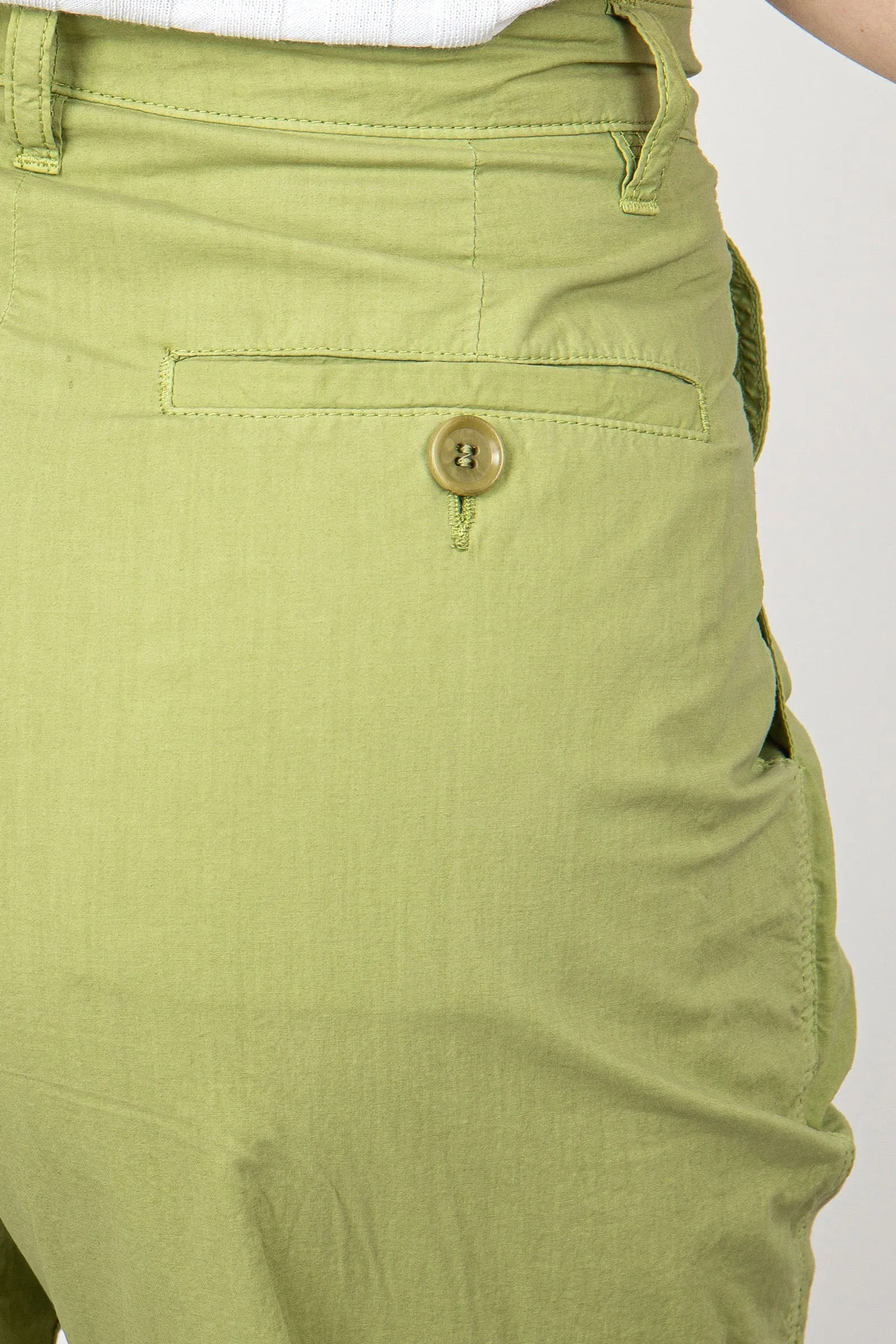 Aspesi Pantalone Chino Cotone Verde