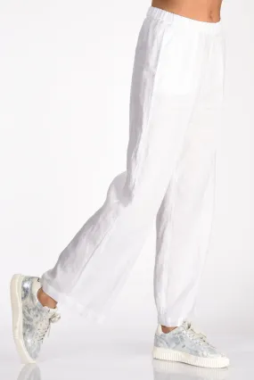 Aspesi Pantalone Elastico Bianco Donna