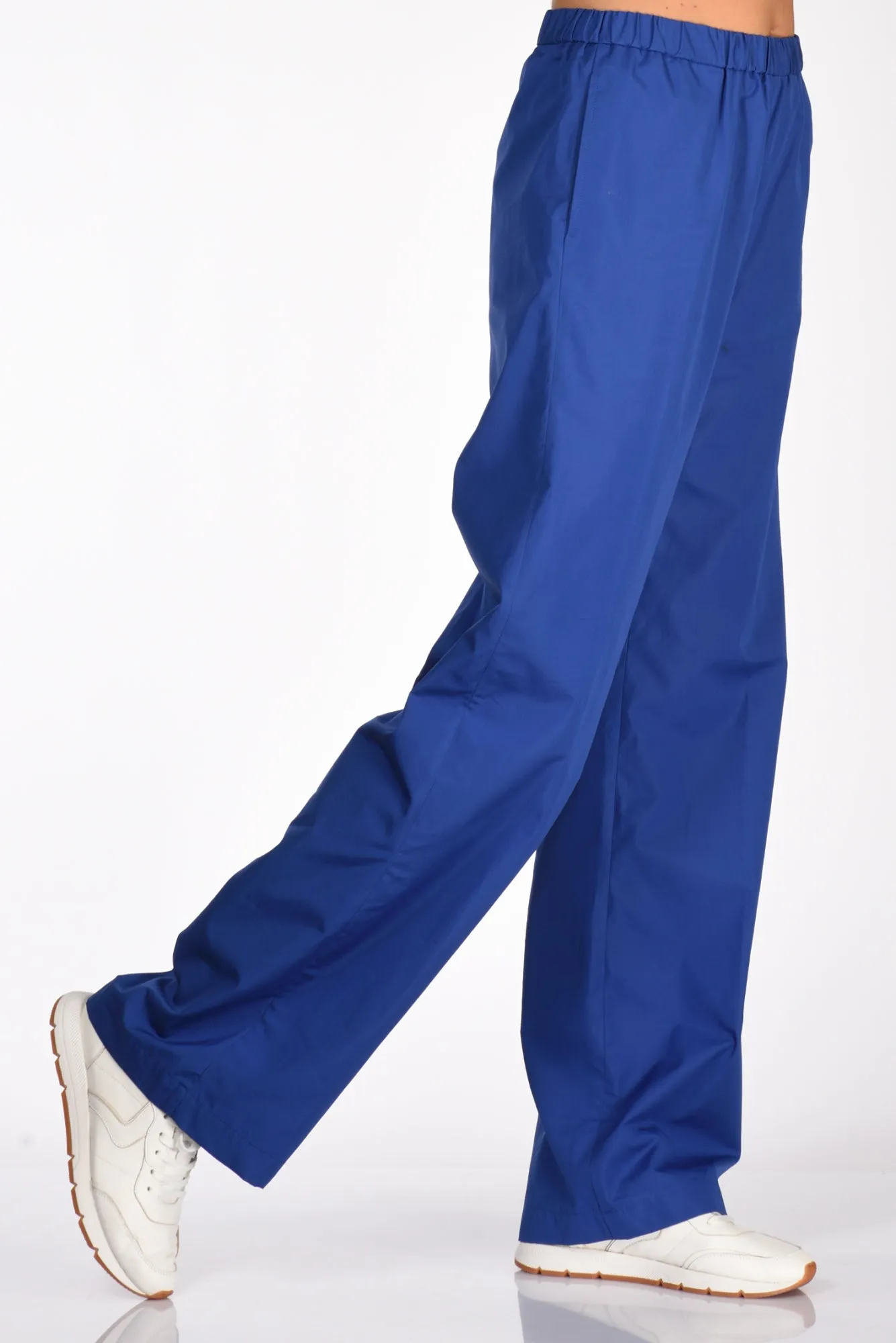 Aspesi Pantalone Elastico Blu Chiaro Donna