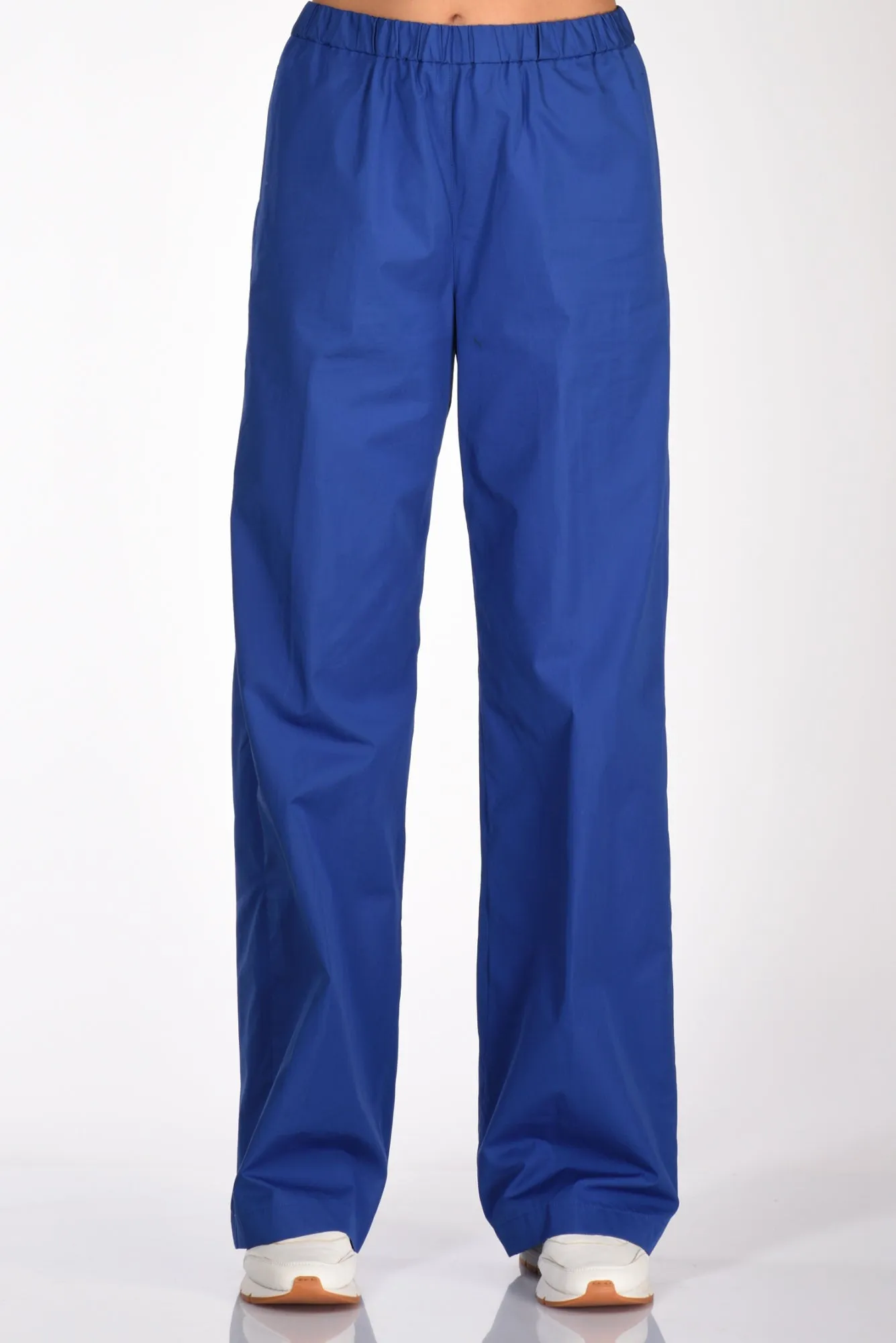 Aspesi Pantalone Elastico Blu Chiaro Donna