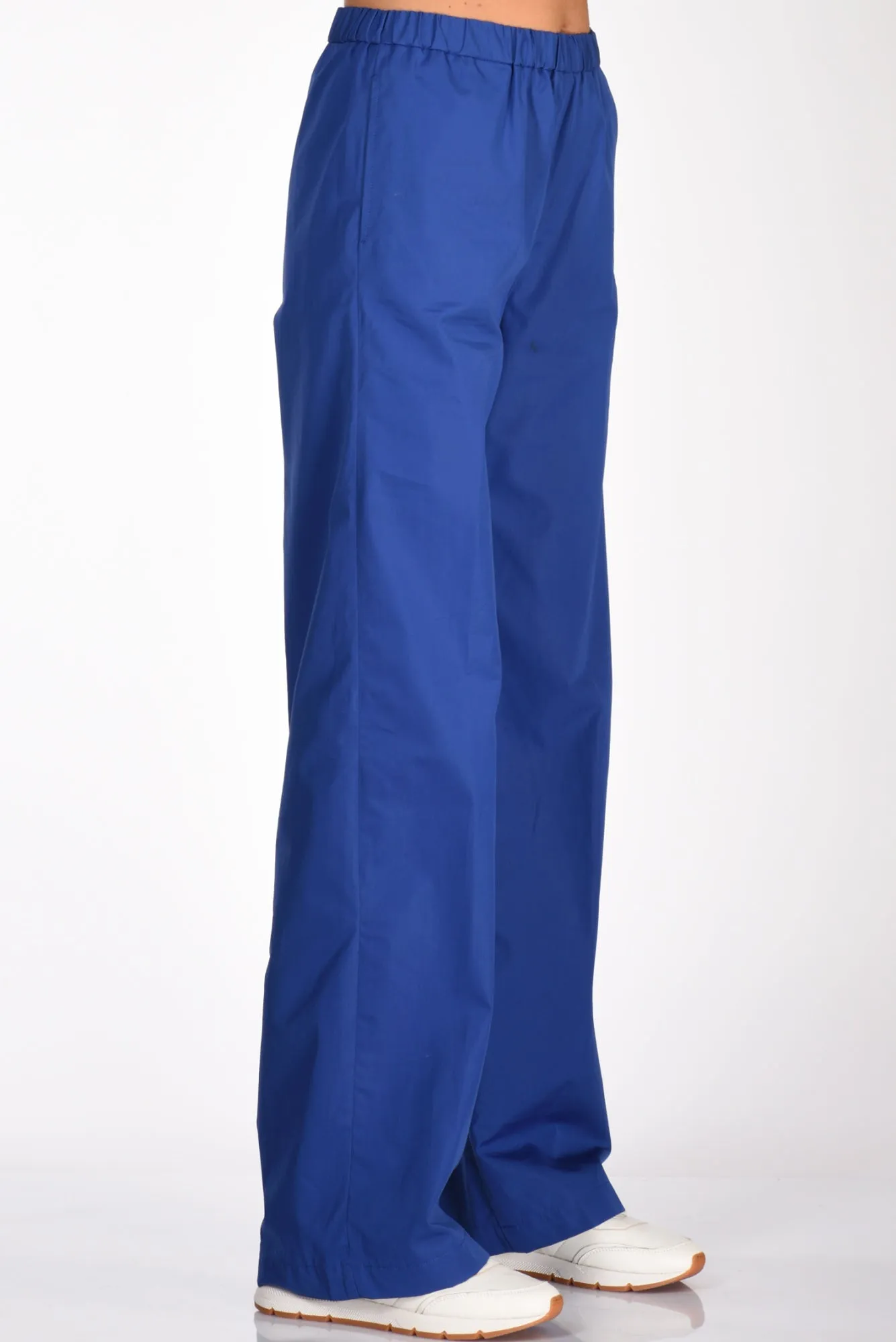 Aspesi Pantalone Elastico Blu Chiaro Donna