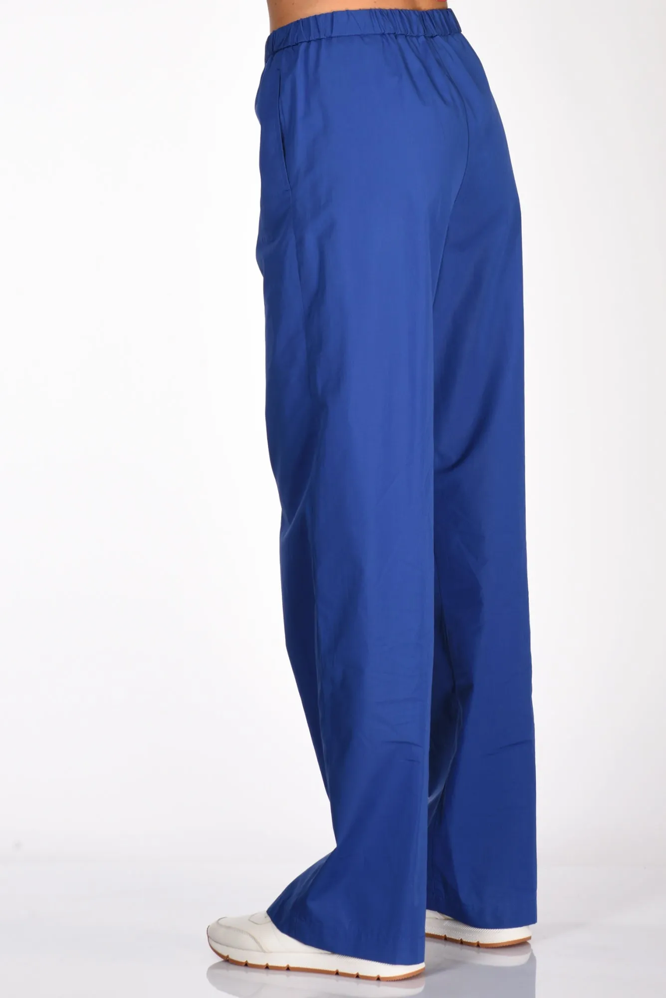 Aspesi Pantalone Elastico Blu Chiaro Donna