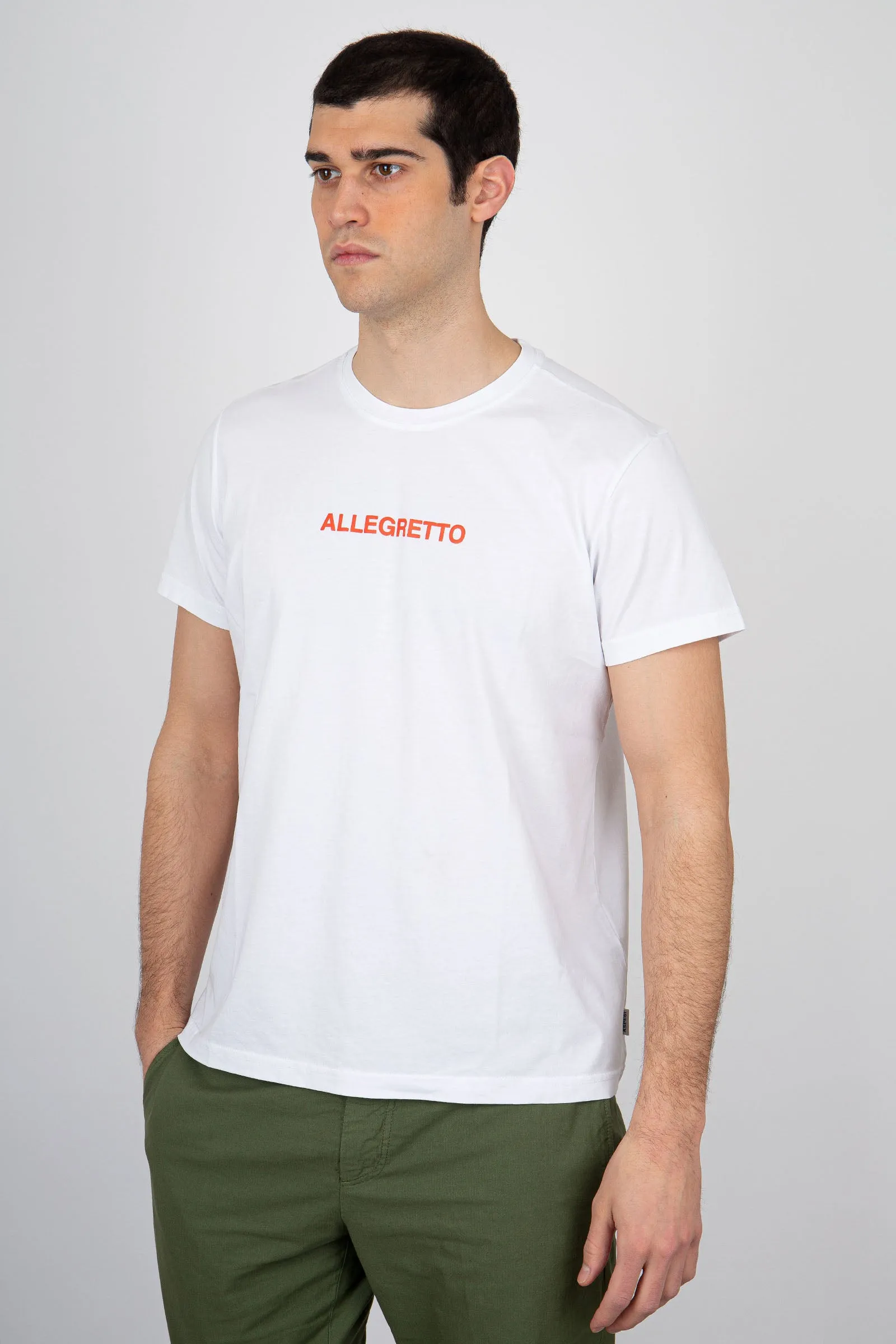 Aspesi T-shirt Allegretto Cotone Bianco