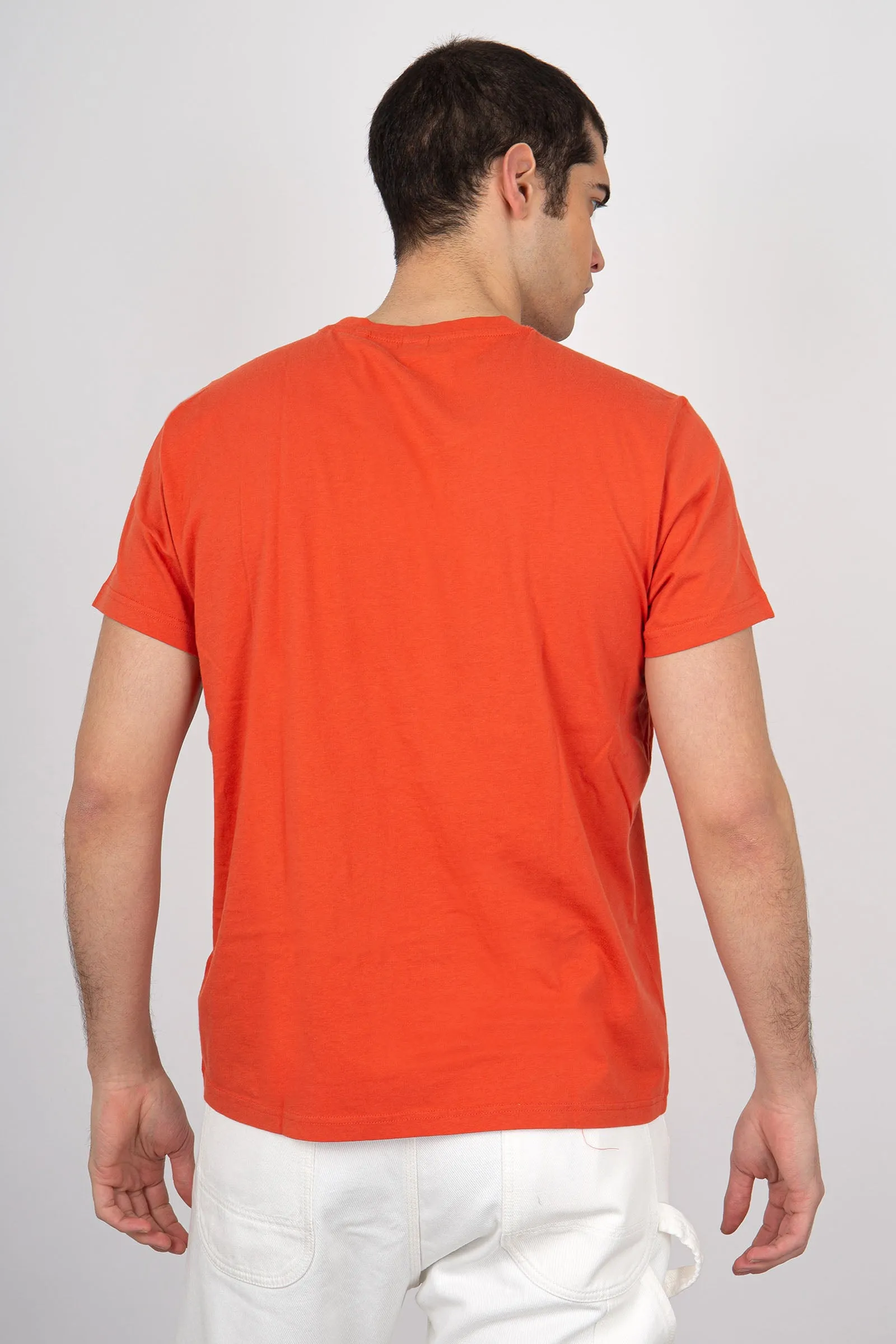 Aspesi T-Shirt Silenzio Cotone Corallo