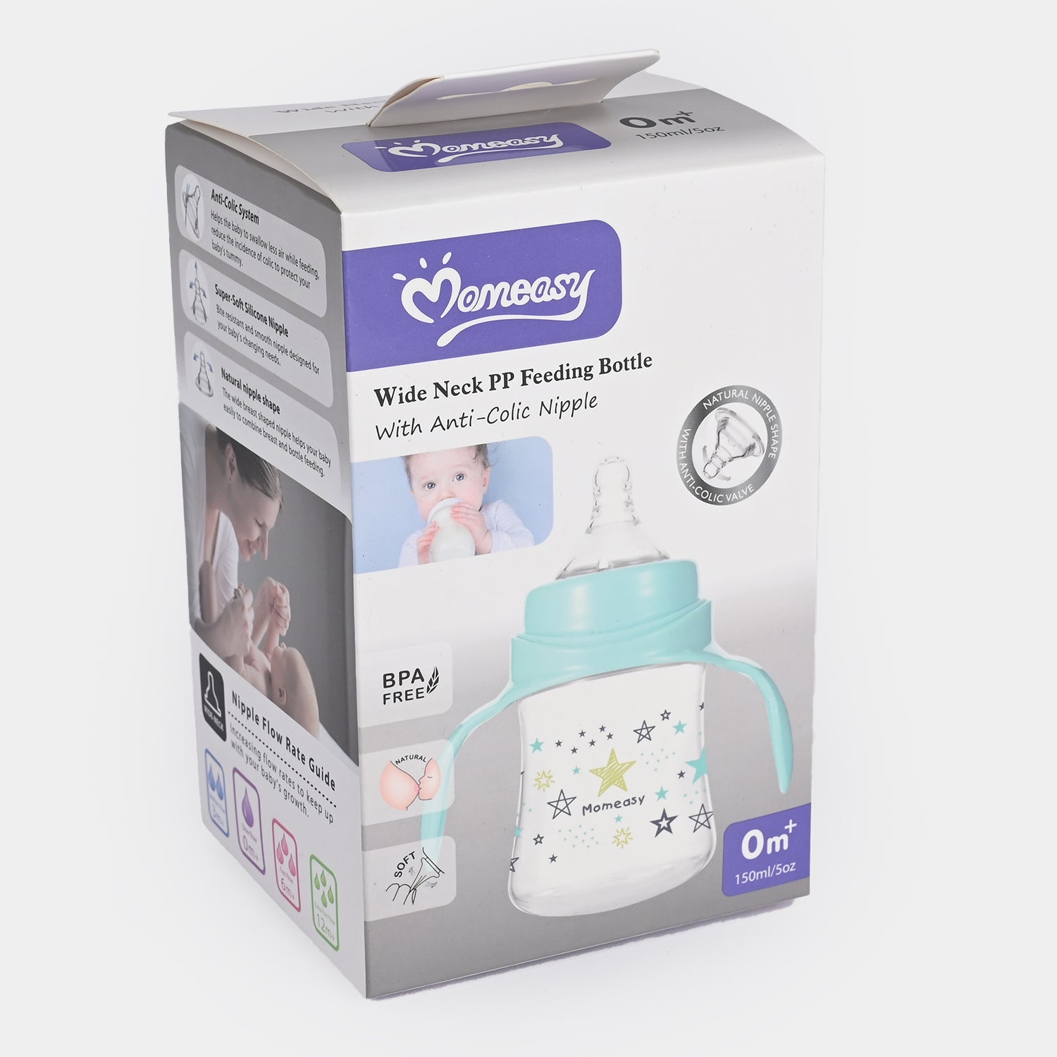 Baby Feeder Wide neck PP Feeding Bottle 150ML