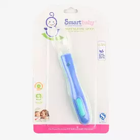 Baby Silicon Spoon | Blue