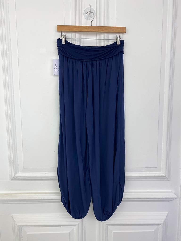 Balloon Trousers - Navy