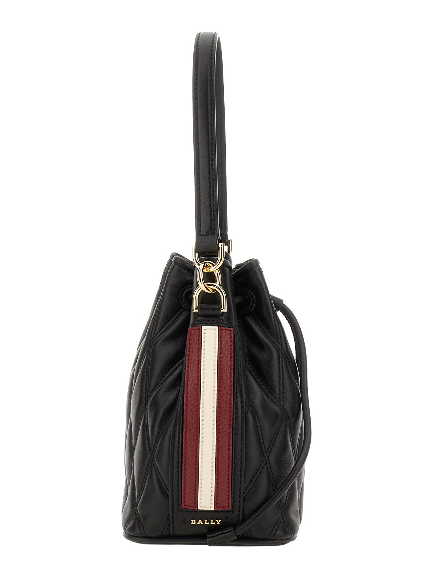 BALLY    DONAE LEATHER BUCKET BAG