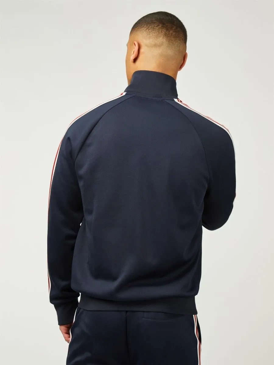 Ben Sherman House Tape Track Jacket Dark Navy