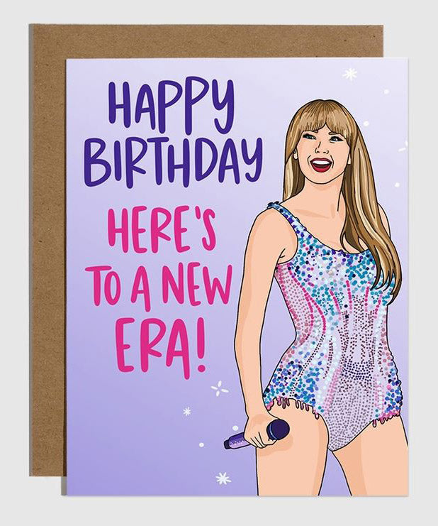 Birthday Card - Here's To A New Era