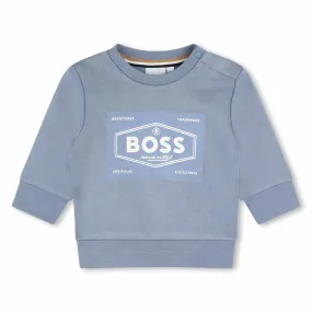 BOSS Sweater grijs J51287