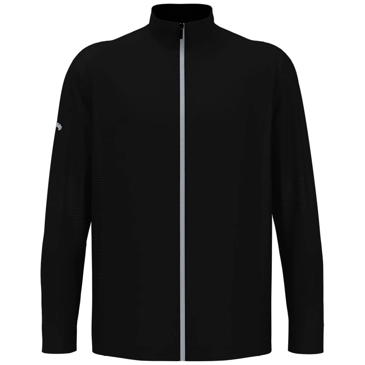 Callaway Men's Black Full Zip Ottoman Jacket