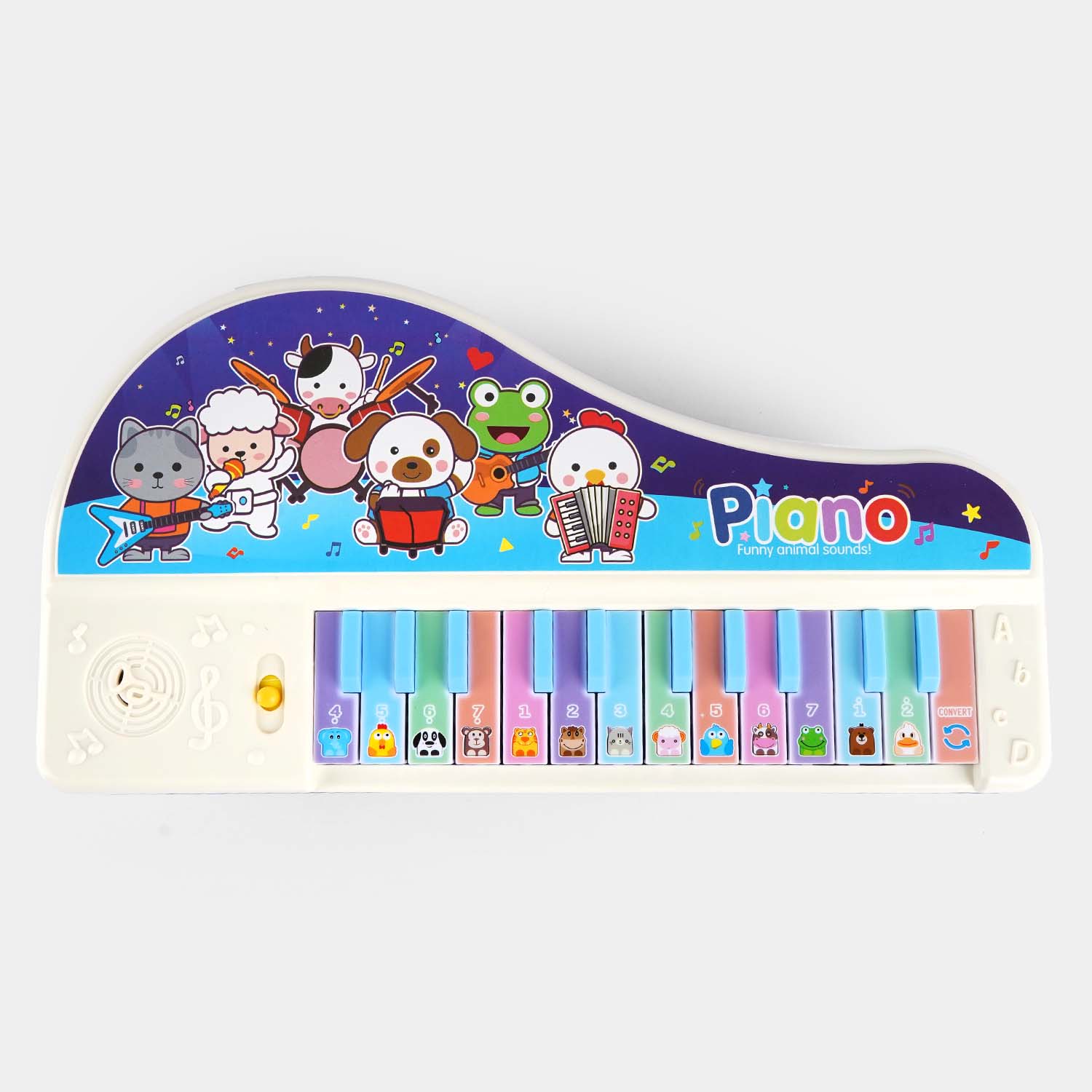 Cartoon Educational Piano Toy for Kids