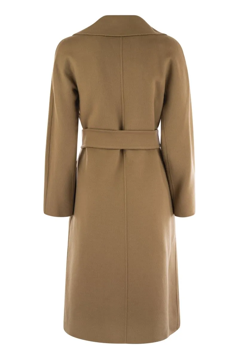 CLES - WOOL, CASHMERE AND SILK COAT