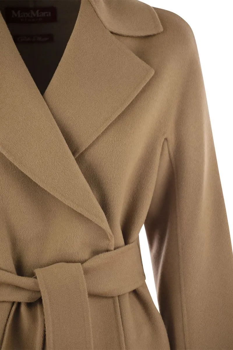 CLES - WOOL, CASHMERE AND SILK COAT