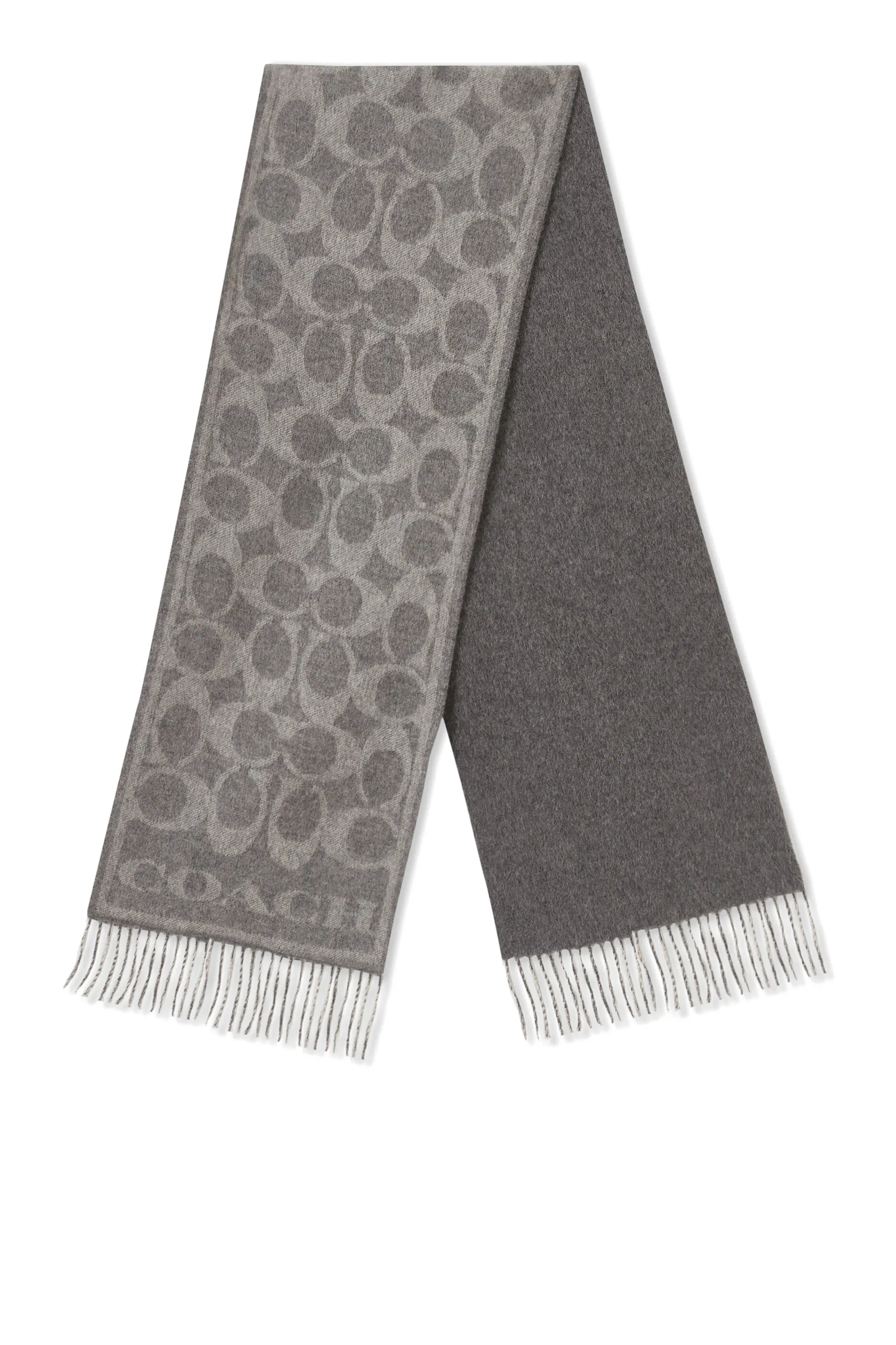 Coach Reversible Cashmere Scarf