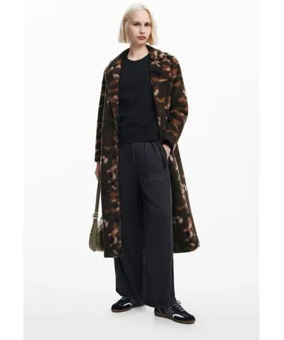 Desigual Women's Printed long coat