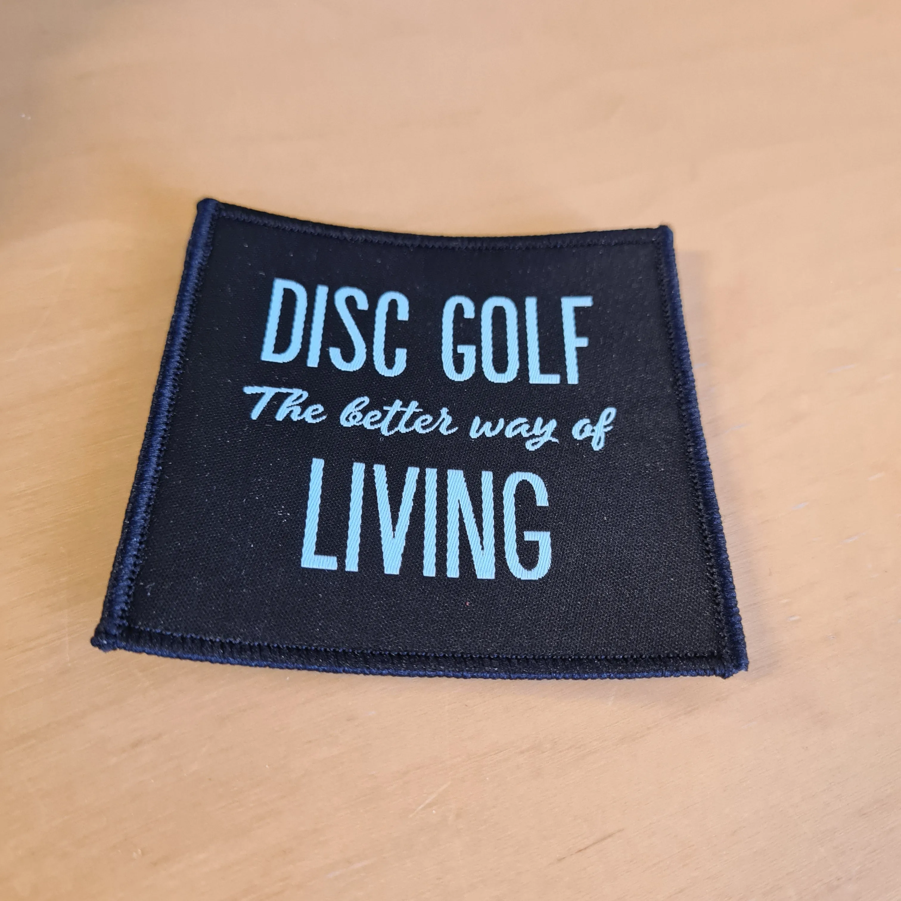 Disc Golf The better way of Living Patch