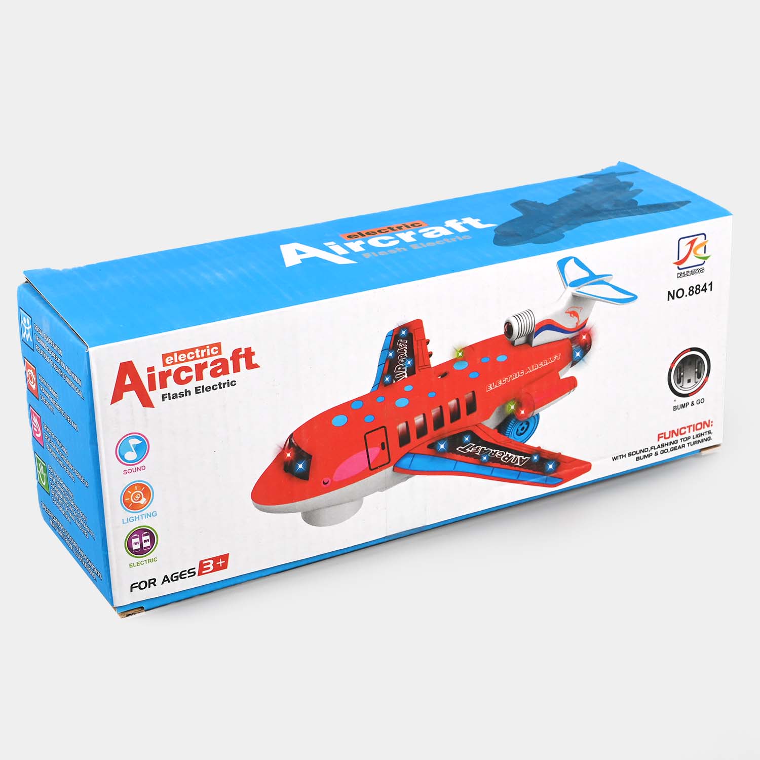 ELECTRIC AIRCRAFT WITH LIGHT & MUSIC FOR KIDS