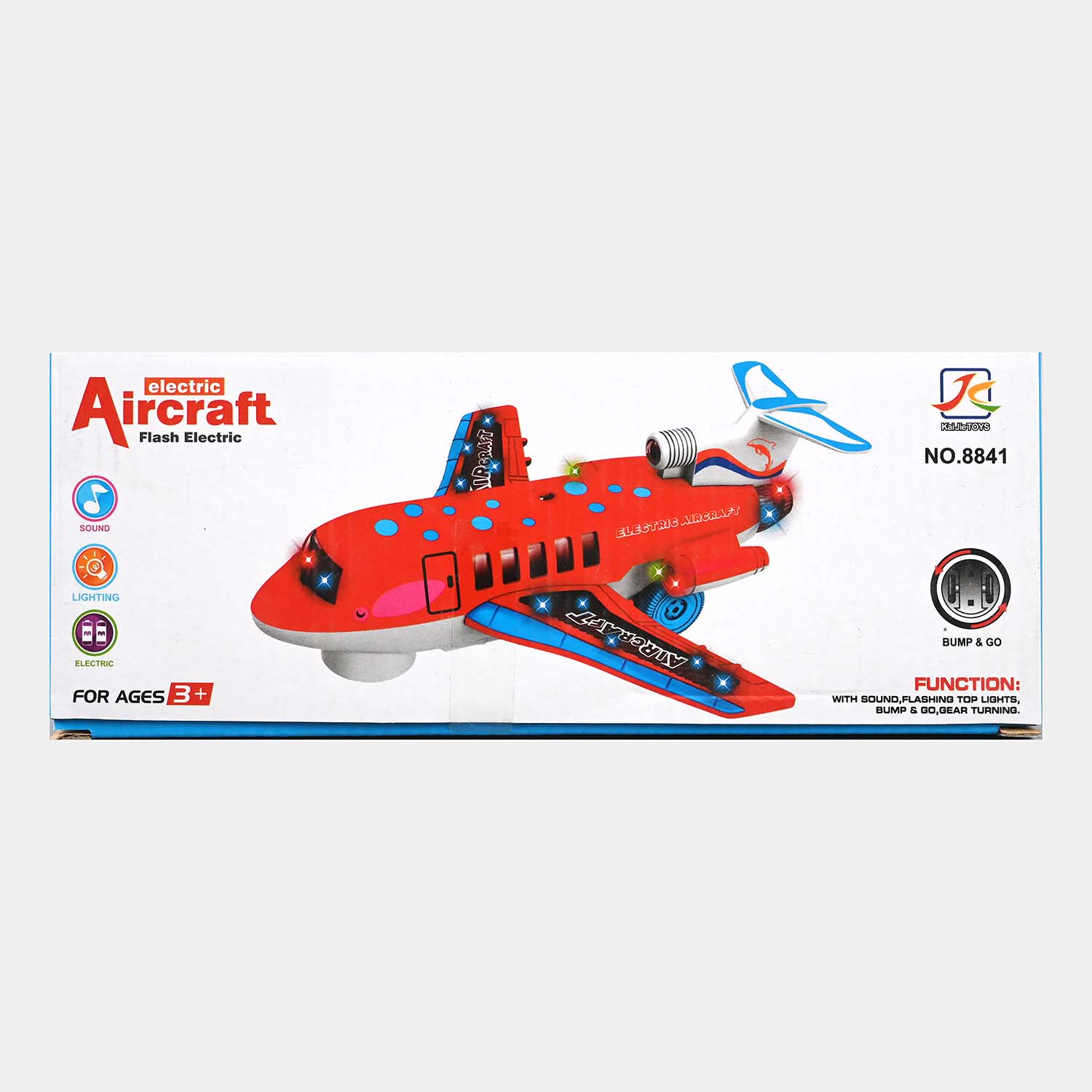 ELECTRIC AIRCRAFT WITH LIGHT & MUSIC FOR KIDS