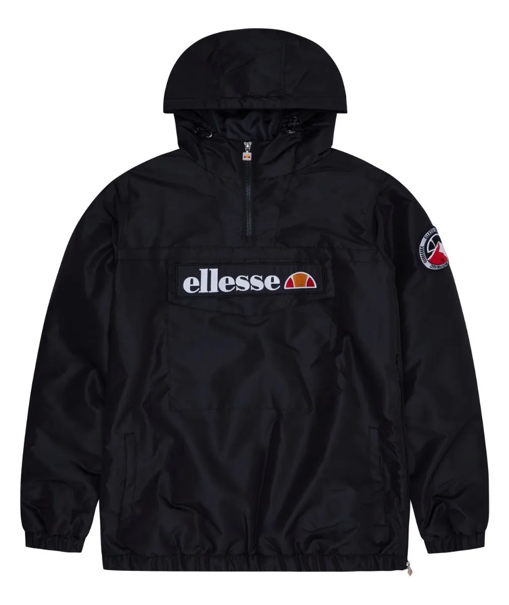 Ellesse Monterini Overhead Anorak Jacket Black