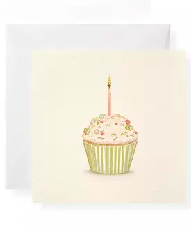 Enclosure Card - Birthday Cupcake