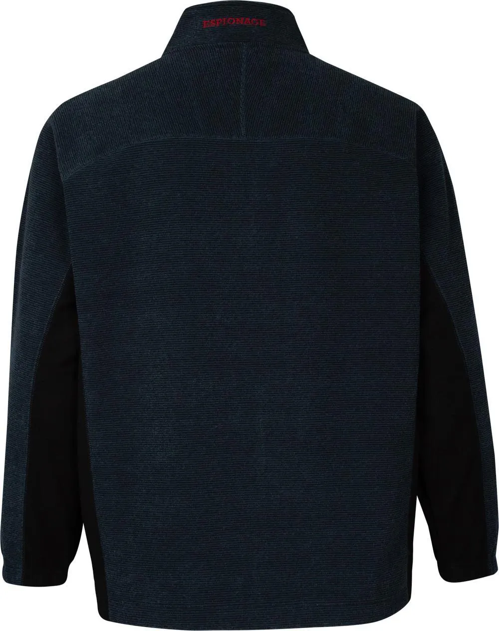 Espionage Bonded Rib Fleece Jacket - Navy