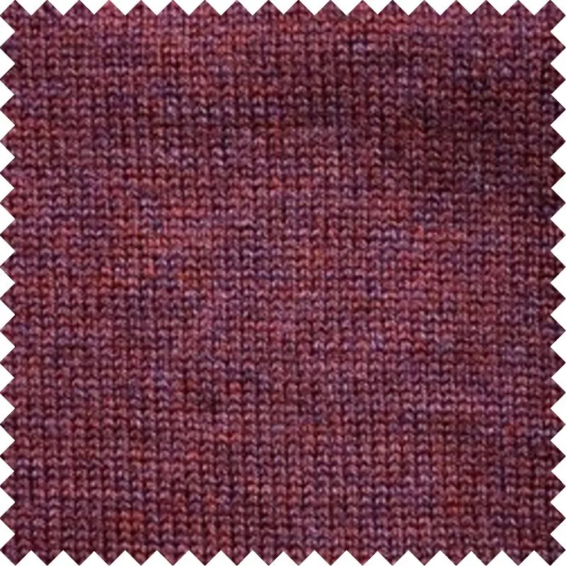 Extra Fine 'Zegna Baruffa' Merino Wool Quarter-Zip Sweater in Ruby Wine by Viyella