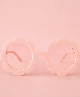 Flower Sunglasses - Pink