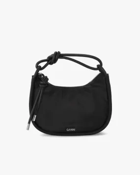 Ganni Knot Bag Black