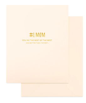 Greeting Card - No. 1 Mom